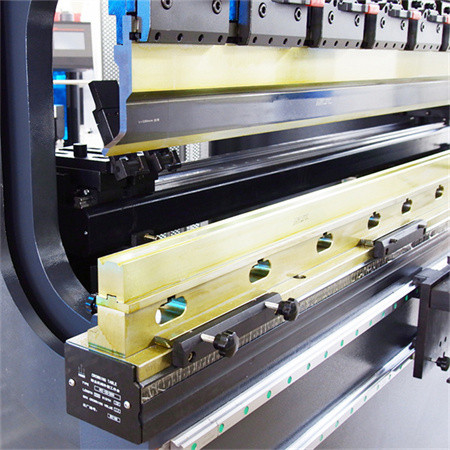 Accurl 6+1 अक्ष CNC प्रेस ब्रेक 100 टन Y1 Y2 XR Z1 Z2 अक्ष क्राउनिंग सहित Delem DA56s प्रणाली