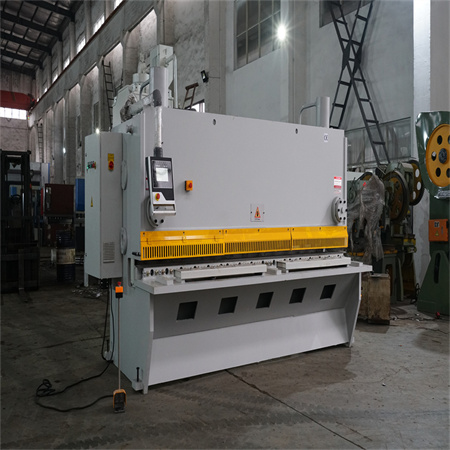 चीन राम्रो मूल्य 3m 6m 8m धातु प्लेट स्टील प्लेट काटने CNC हाइड्रोलिक गेट-प्रकार गिलोटिन काट्ने मेसिन