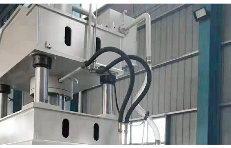 कम लागत बहु-कार्यात्मक चार स्तम्भ दुई-बीम 63 टन हाइड्रोलिक प्रेस मेसिन