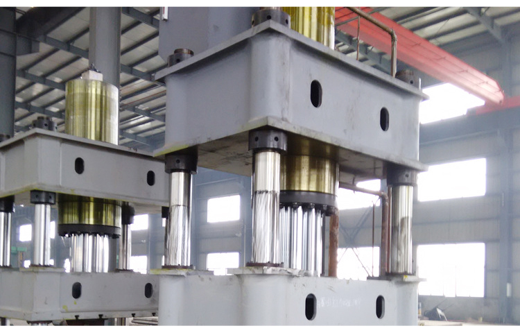 कम लागत बहु-कार्यात्मक चार स्तम्भ दुई-बीम 63 टन हाइड्रोलिक प्रेस मेसिन